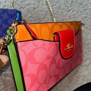 Coach Crossbody Color Signature Block